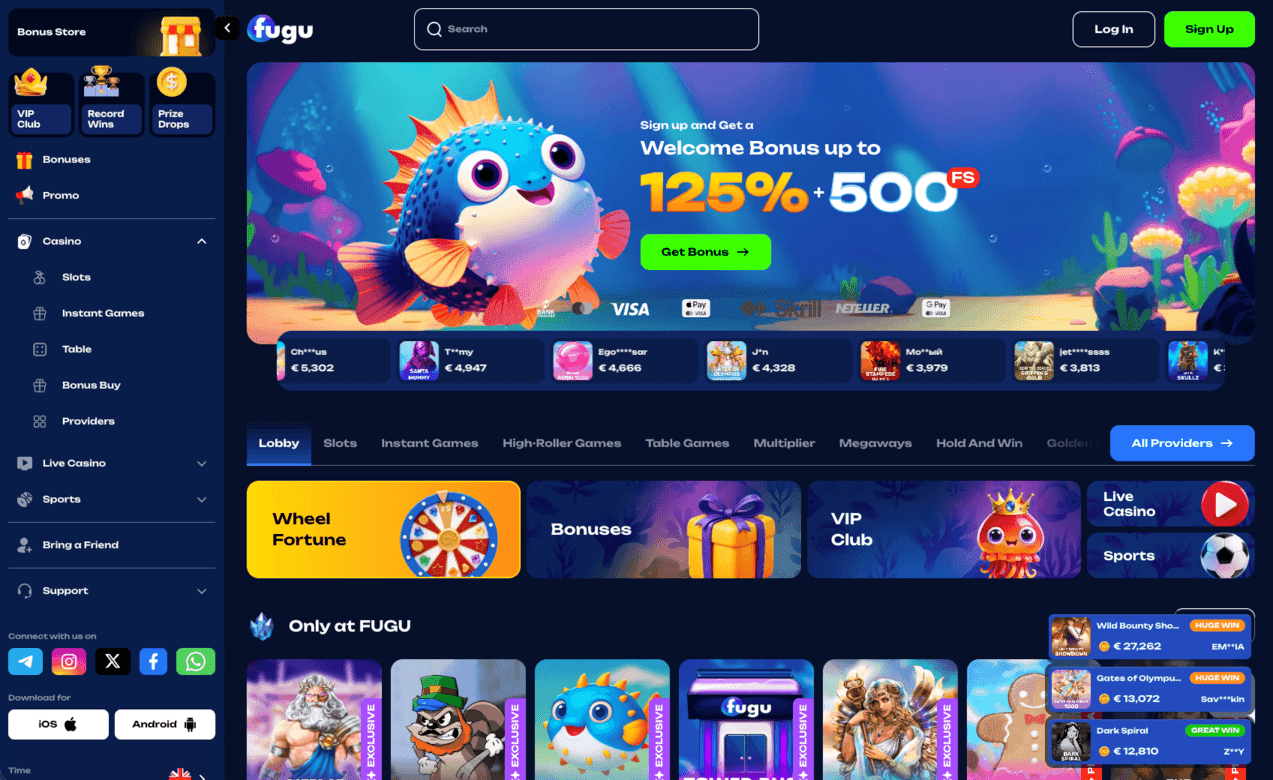 Fugu Casino design 1