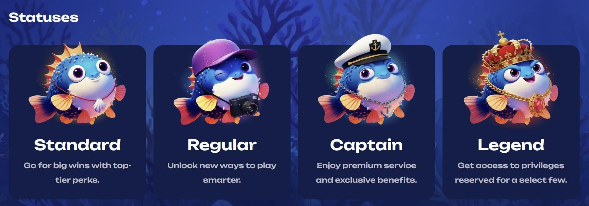 Fugu Casino loyalty program